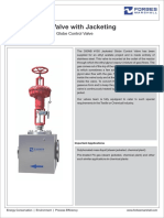 Application Note - Globe Control Valve With Jacketing PDF
