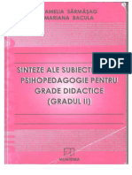 Sinteze Gradul 2