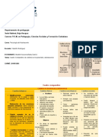 Cuadro Comparativo de Cambios de La Pubertad