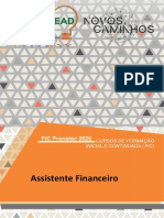 Auxiliar Financeiro: Informática, Contabilidade e Administração