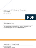  Principles of Corporate Valuation