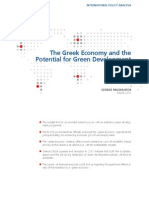The Greek Economy and The Potential For Green Development: George Pagoulatos