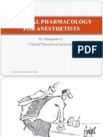 Clinical Pharmacology For Anesthetists