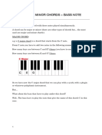 #3 MAJOR and MINOR CHORDS + BASS NOTE