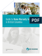 Guide Home Warranty Insurance BC