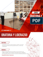 Oratoria y Liderazgo - Julio 2020 PDF