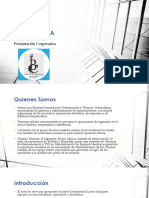 Presentacion Corporativa PDF Inversiones Blancortz