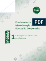 Modulo 1 - Educação Na Formação Profissional