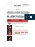 Película de The Incredibles. La Idea Es Mirar El Video y Hacer Las Siguientes Actividades)