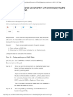 SAP - Blogs - DMS - Linking Material Document in DIR ... G The Attachments in MIGO