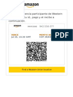 Amazon Pay Code - 942-558-377 PDF