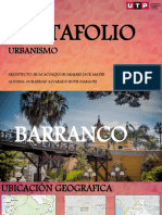 Análisis Urbano de Barranco