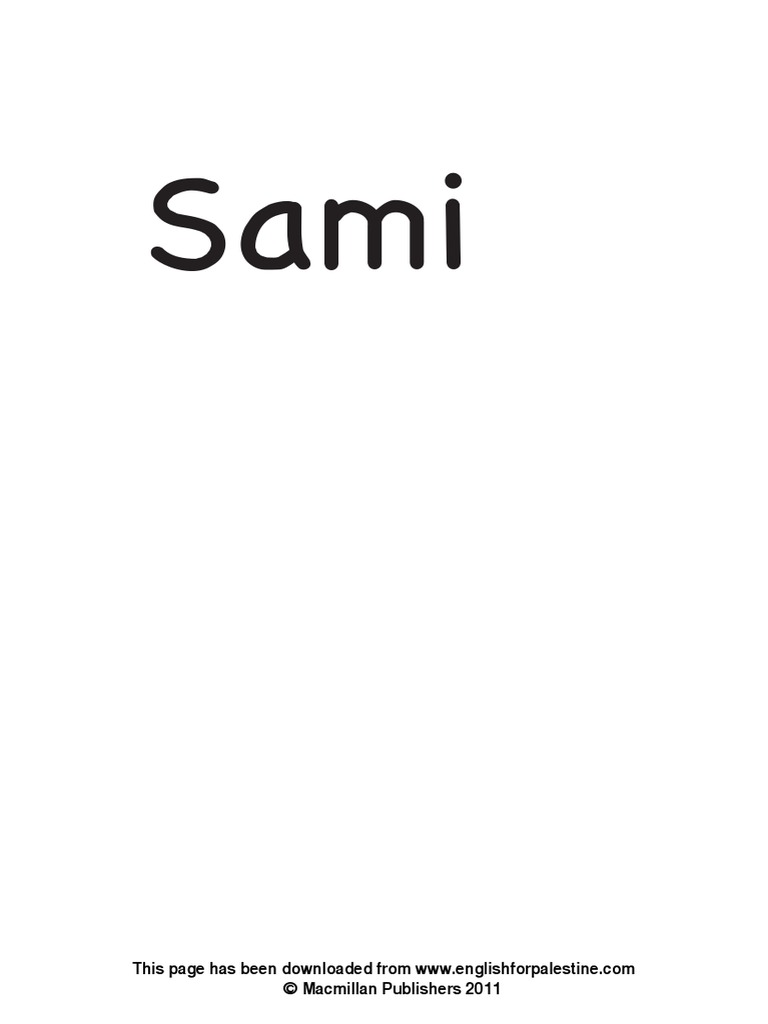 English For Palestine 1 Flashcards PDF | PDF