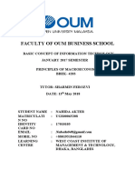 Faculty of Oum Business School: January 2017 Semester