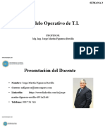 Semana 2 - Modelo Operativo de Ti