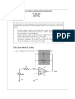 Elect - Telecom. (Filtros Pasivos & Activos)