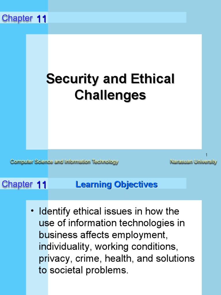 Ethical Challenges in Information Technology | PDF | Computing And ...