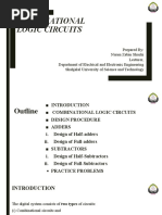 Combinational Logic Circuits