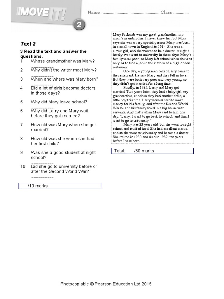 Text 2: 3 Read The Text and Answer The Questions | PDF