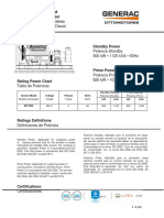 Hoja de Especificaciones Grupo Electrógeno Diesel: Specification Sheet Diesel Generator Set