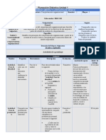 Asignatura Comportamiento organizacional