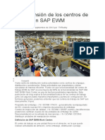 Comprensión de los centros de trabajo en SAP EWM