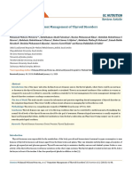 Outpatient Management of Thyroid Disorders PDF