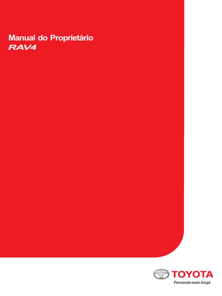 Manual - Rav4 PDF | PDF | Airbag | Veículo motorizado
