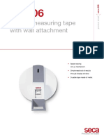 Roll-Up Measuring Tape With Wall Attachment