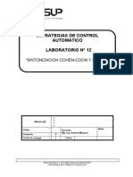 Laboratorio N°12 Sintonización Cohen-Coon y Lambda - Avancee