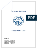 Corporate Valuation: Group - 2