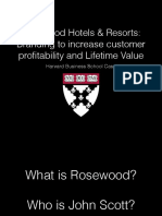Dokumen - Tips - Rosewood Hotels Resorts Branding To Increase Customer Profitability and