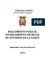 reglamento de becas uancv