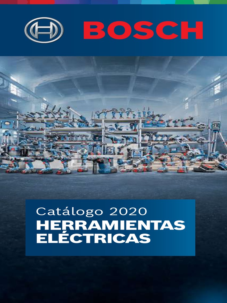 Catalogo Herramientas Bosch PDF, PDF, Bienes manufacturados