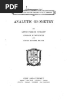 Analytic Geometry Siceloff Wentworth Smith Edited