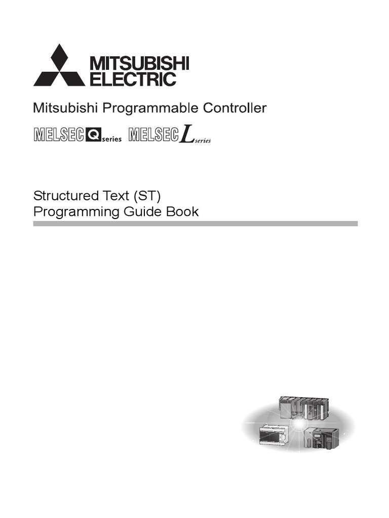 Structured Text (ST) Programming Guide Book | PDF | Computer Program ...