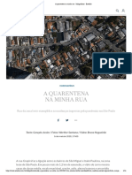 A Quarentena Na Minha Rua - Infográficos - Estadão