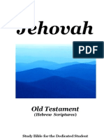 JEHOVAH Old Testament New Simplified Bible