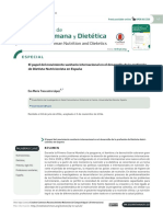 El Papel de Movimiento Sanitario Internacional en El Desarrollo de La Preofesion de Dietista-Nutricionista