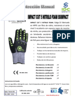 IMPACT CUT 5 NITRILO FOAM GUANTE PROTECCIÓN CORTES IMPACTOS