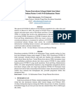Terapi Plasma Konvalesen Sebagai Salah Satu Solusi Penyembuhan Pasien Covid 19.pdf