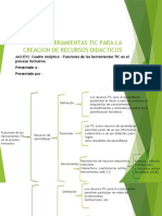 AA2-EV2. Cuadro Sinóptico - Funciones de Las Herramientas TIC en El Proceso Formativo