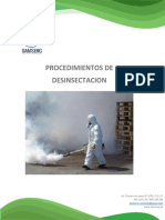 Procedimientos de Desinsectacion PDF