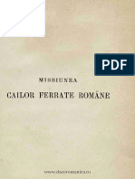Misiunea Cailor Ferate Romane 1870 PDF
