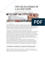 010 Comprensión de Los Códigos de Excepción en SAP EWM