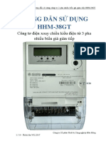 HDSD HHM-38GT