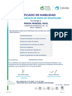 21 Certificado 31 - 2020 Prada Paredes - Construredes