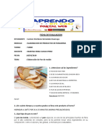 Ficha de Evaluacion Pan de Molde