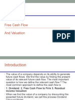 Free Cash Flow Valuation