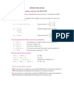 Introducción A Matlab